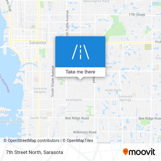 Mapa de 7th Street North