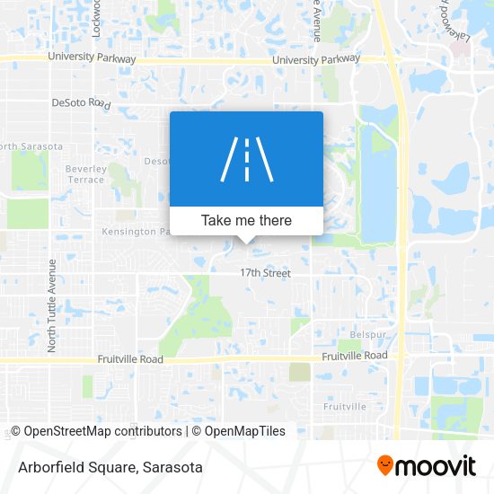 Arborfield Square map