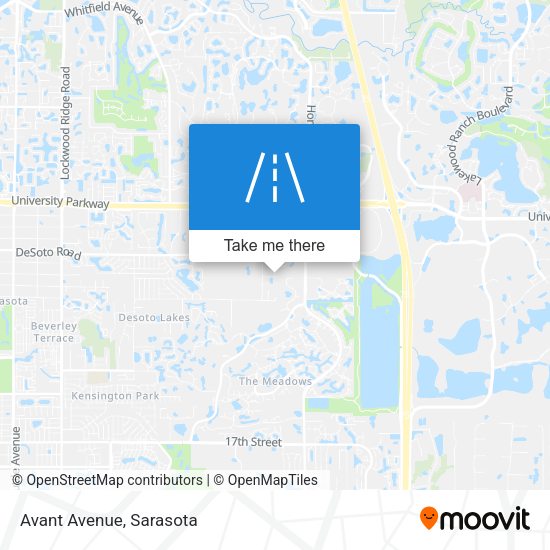 Mapa de Avant Avenue