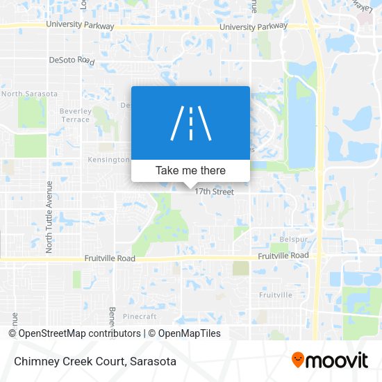 Chimney Creek Court map