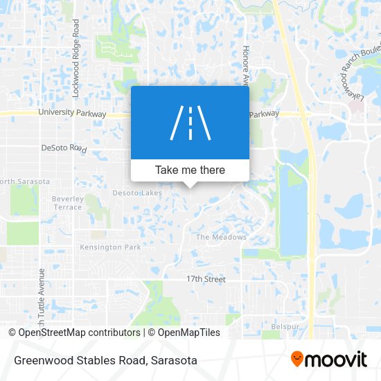 Mapa de Greenwood Stables Road