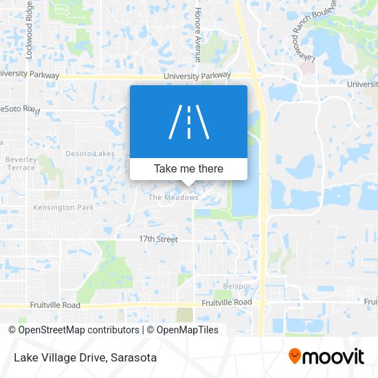 Lake Village Drive map