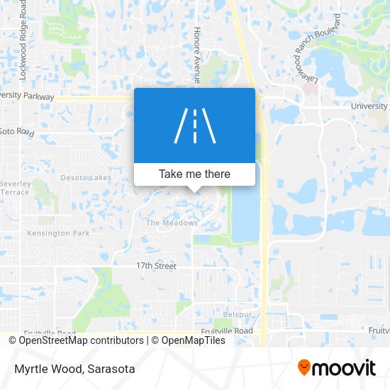 Myrtle Wood map