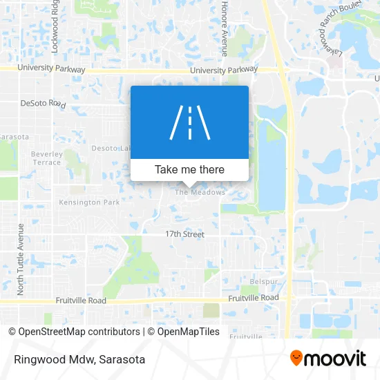 Ringwood Mdw map