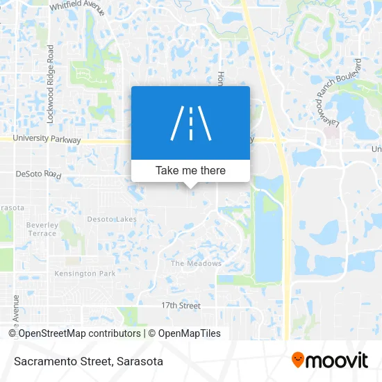Sacramento Street map