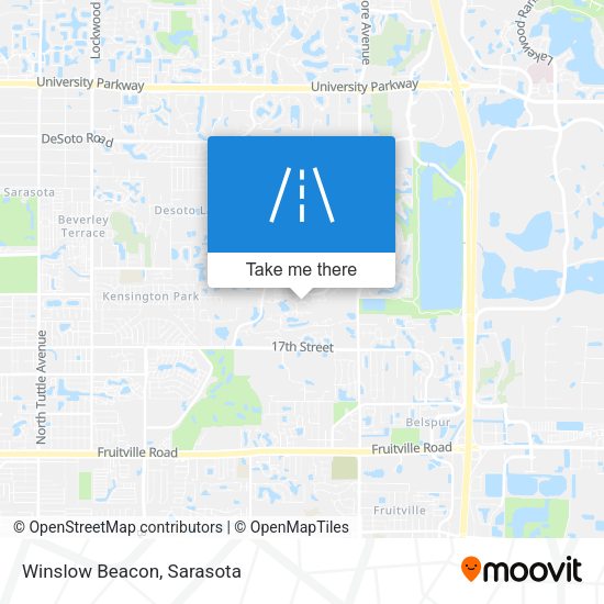 Mapa de Winslow Beacon