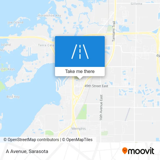 A Avenue map