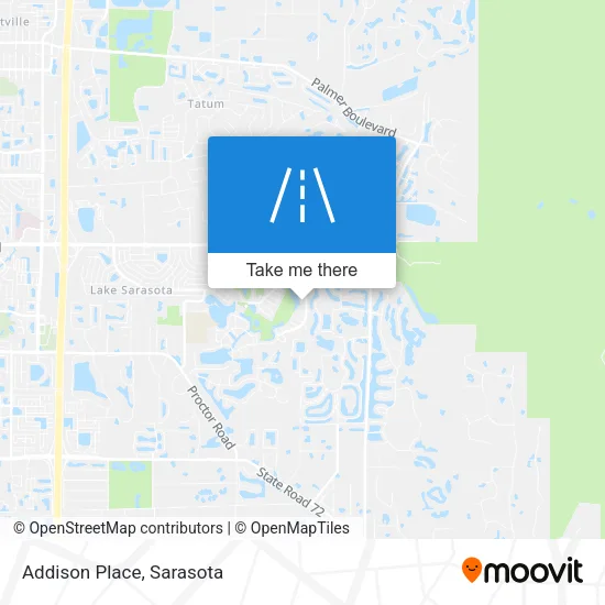 Addison Place map