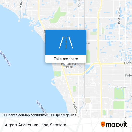 Mapa de Airport Auditorium Lane