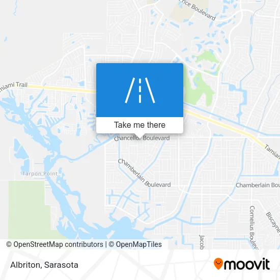 Albriton map