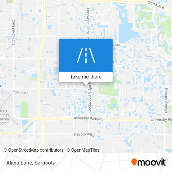 Alicia Lane map