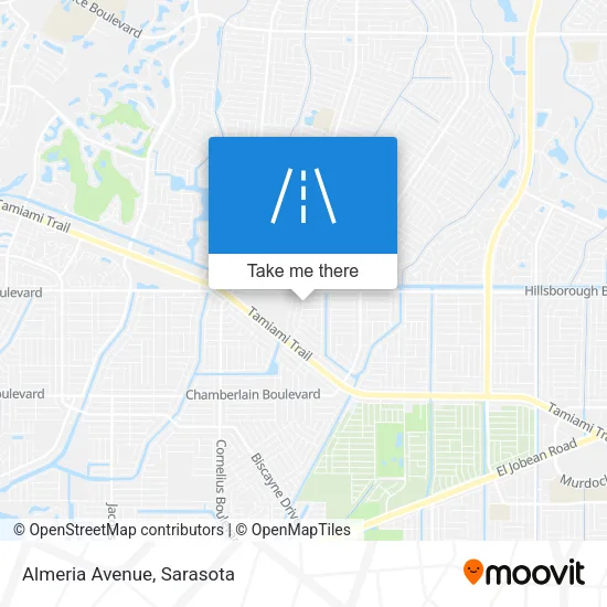 Almeria Avenue map