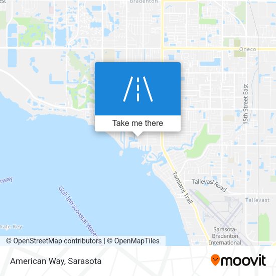 Mapa de American Way