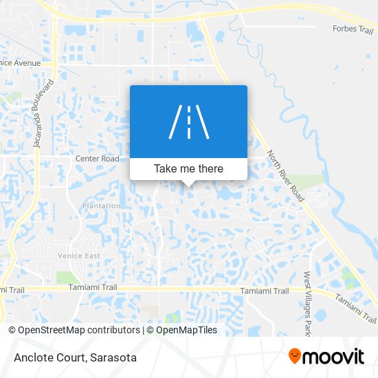Anclote Court map