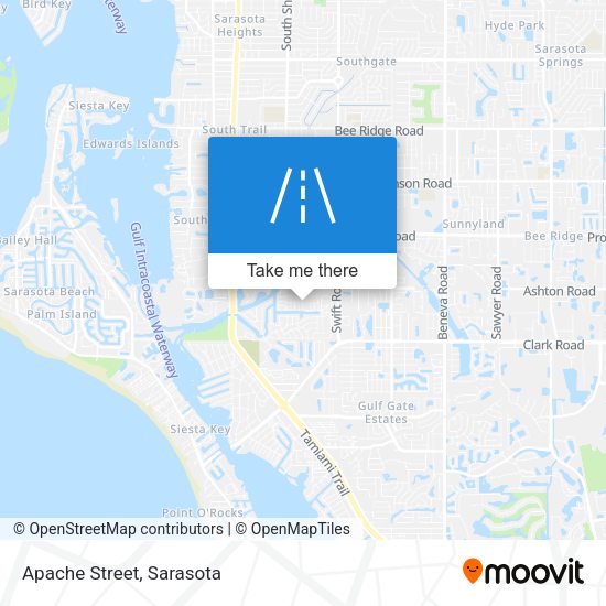 Mapa de Apache Street