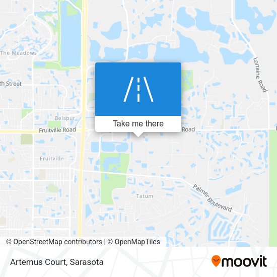 Artemus Court map