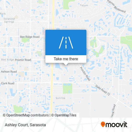 Mapa de Ashley Court