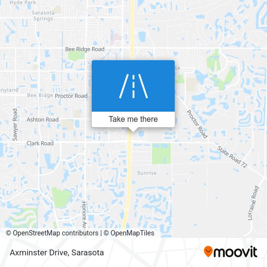 Mapa de Axminster Drive