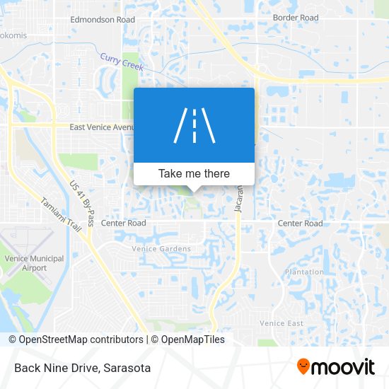 Mapa de Back Nine Drive