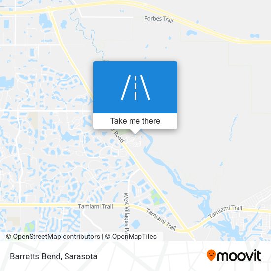 Mapa de Barretts Bend