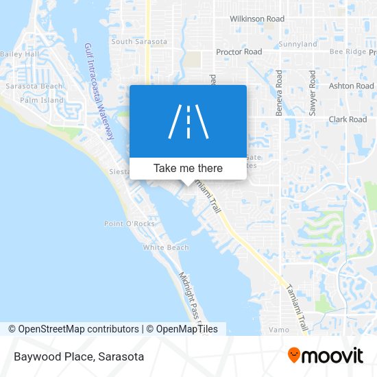 Baywood Place map