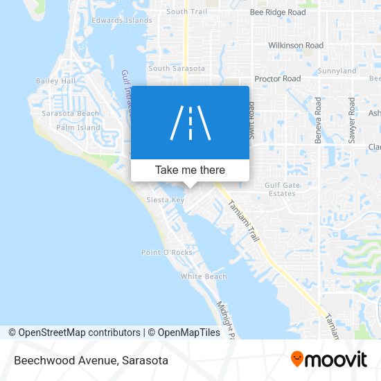Mapa de Beechwood Avenue