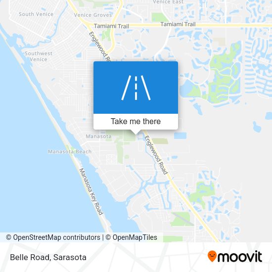 Mapa de Belle Road