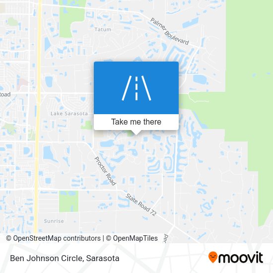 Mapa de Ben Johnson Circle