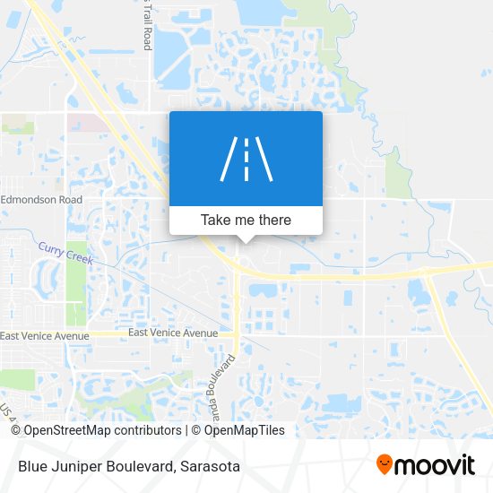 Mapa de Blue Juniper Boulevard