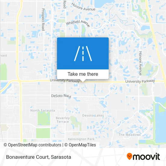 Bonaventure Court map