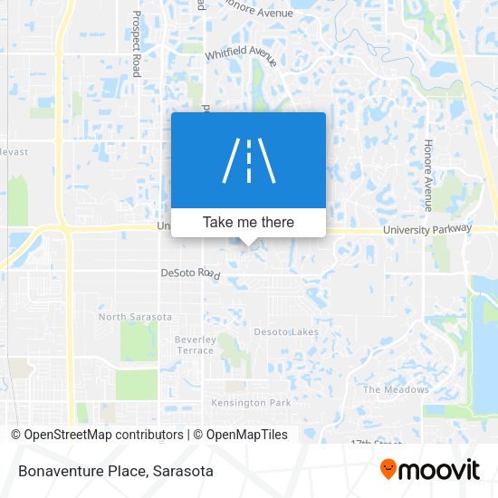 Bonaventure Place map