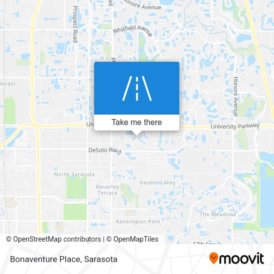 Bonaventure Place map