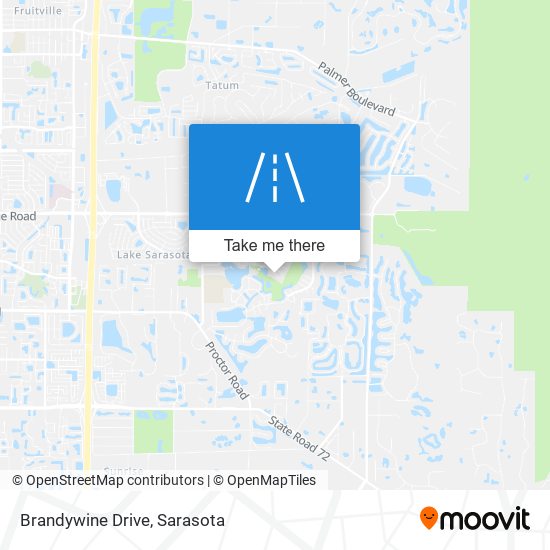 Mapa de Brandywine Drive