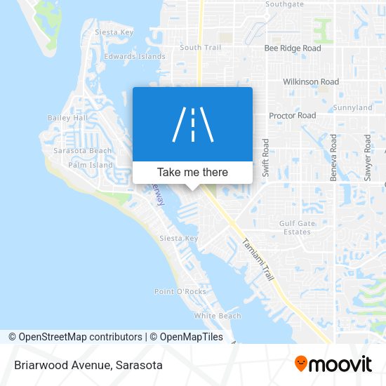 Mapa de Briarwood Avenue