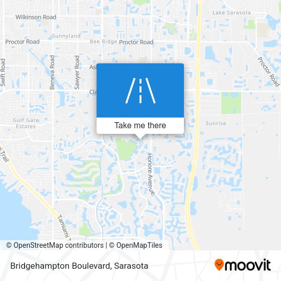 Bridgehampton Boulevard map