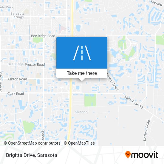 Brigitta Drive map