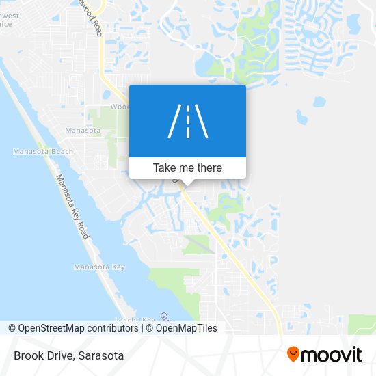 Mapa de Brook Drive