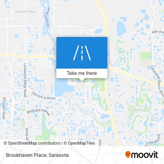 Brookhaven Place map