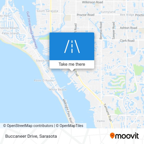 Mapa de Buccaneer Drive