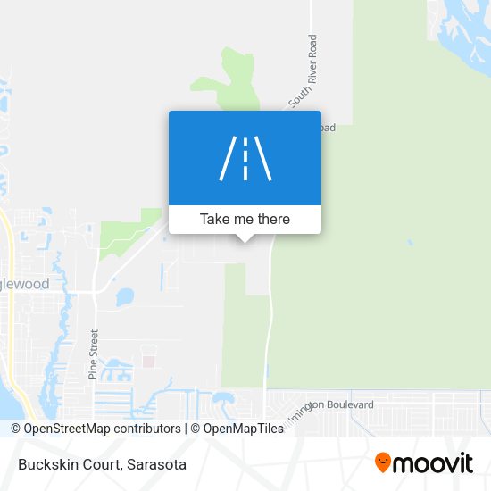 Mapa de Buckskin Court