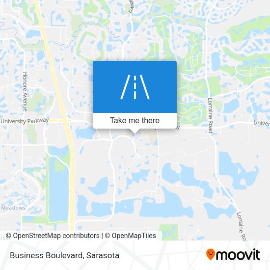 Mapa de Business Boulevard