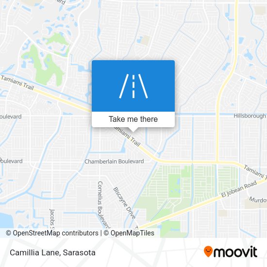Mapa de Camillia Lane