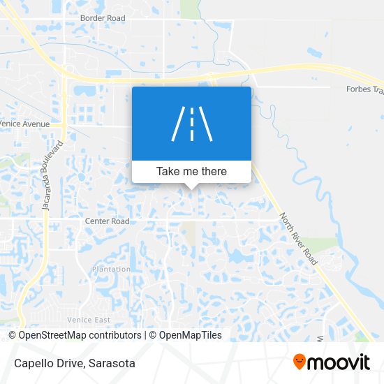 Mapa de Capello Drive