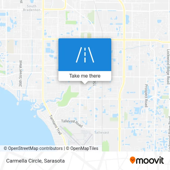 Carmella Circle map