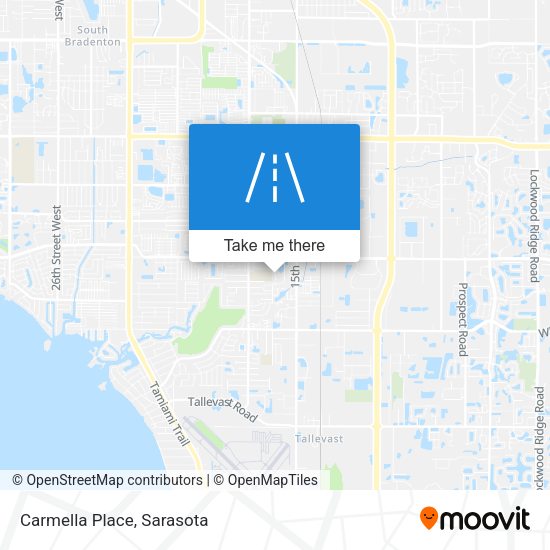 Mapa de Carmella Place