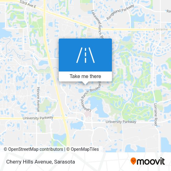 Cherry Hills Avenue map