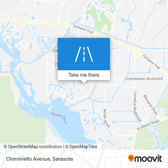 Chiminiello Avenue map