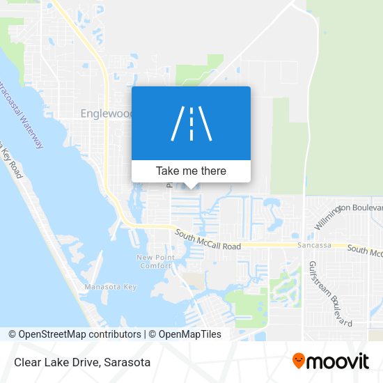 Mapa de Clear Lake Drive