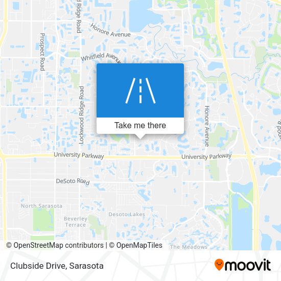 Mapa de Clubside Drive