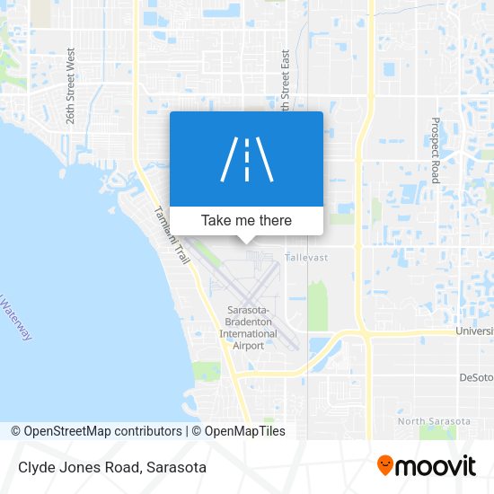 Mapa de Clyde Jones Road